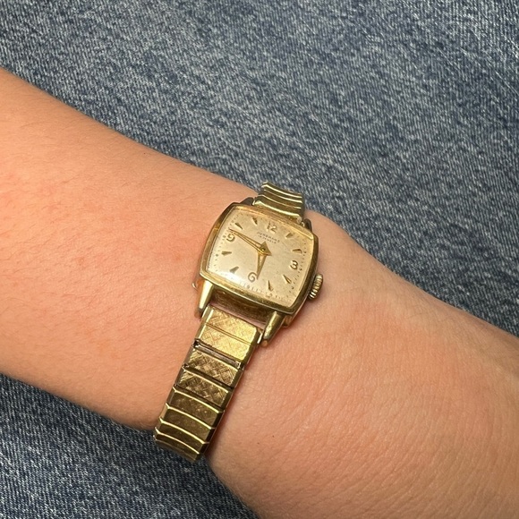 Vintage 1950\'s Junghans Gold Watch main image 4